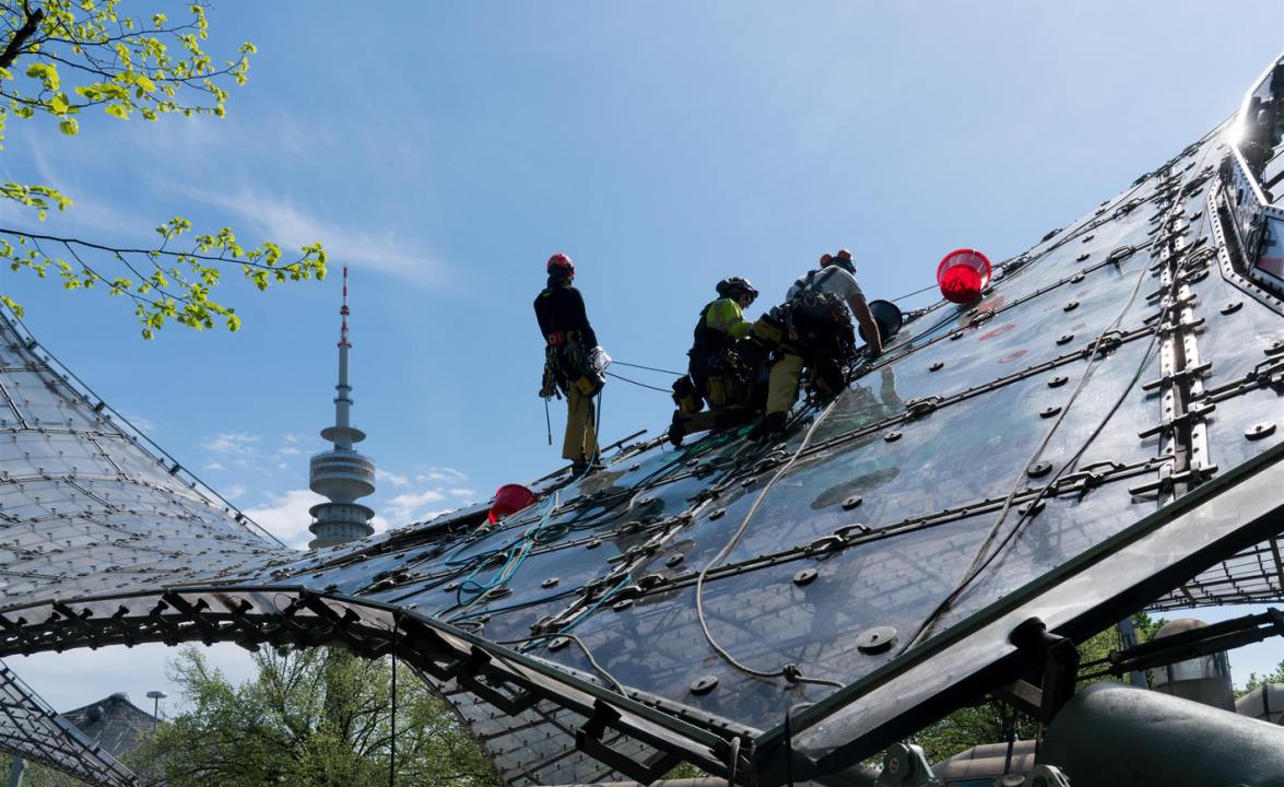 Sanierung Olympia-Zeltdach 5